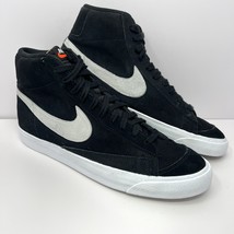 Nike Men’s Blazer Mid 77 Sneaker Sz 13 Black Photon Dust Suede Shoes Ci1... - $911.28 MXN