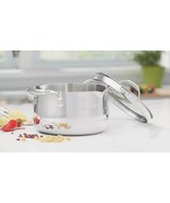 Princess House Tri-Ply Stainless Steel 6-Qt. Straining Casserole NEW - $147.51