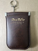 Vintage Ray Lite Folding Ray Ban Sunglasses Pouch/Keychain Huntington Beach, CA - £19.58 GBP