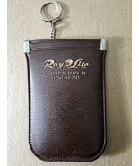 Vintage Ray Lite Folding Ray Ban Sunglasses Pouch/Keychain Huntington Be... - £19.29 GBP