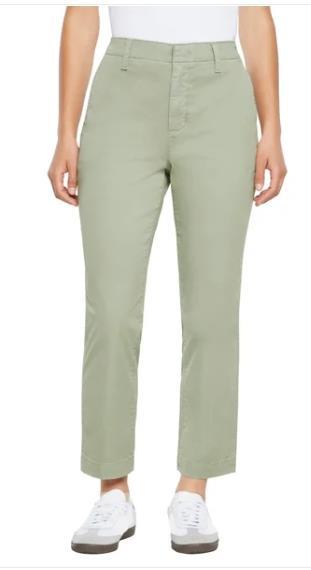 Gap Womens Pants Green Ankle Slim Midrise Stretch Pockets Belt Loops Mid... - $42.99
