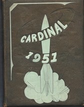 Unsigned 1951 Cardinal Yearbook-Lamar College-Beaumont, TX - $60.00