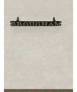 Vintage Nameplate Ford Mercury Brougham Metal Emblem d3ab-6550400-aa OEM... - €8,64 EUR