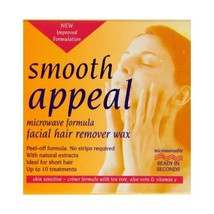 Smooth Appeal 40 g Microwave Formula Facial Hair Remover Wax  - $18.00