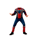 Rubies Iron Spiderman Boys Halloween Costume BODYSUIT ONLY (No Mask) Large - £11.88 GBP