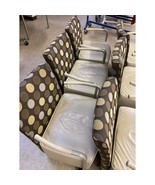 Lot of 6 Vintage Herman Miller Celeste Lounge Lobby Chairs Polka Dot Uph... - $1,824.40 CAD