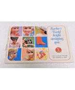 1968 Barbie&#39;s World Bright Swinging Now Booklet 4.5 x 3 inches - $8.42