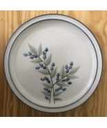 Vintage Mint Maine Union Stoneware Blueberry 8.5” Luncheon or Salad Plate - £31.72 GBP