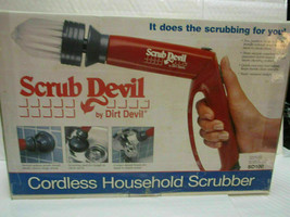 Vintage Scrub Devil by Dirt Devil Cordless Household Scrubber Model No. SD100 - £117.98 GBP