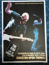 Mint THE WHO AT KINGSTON FEB 14TH Poster 2020 PRYZM LIVE AT LEEDS - £156.61 GBP