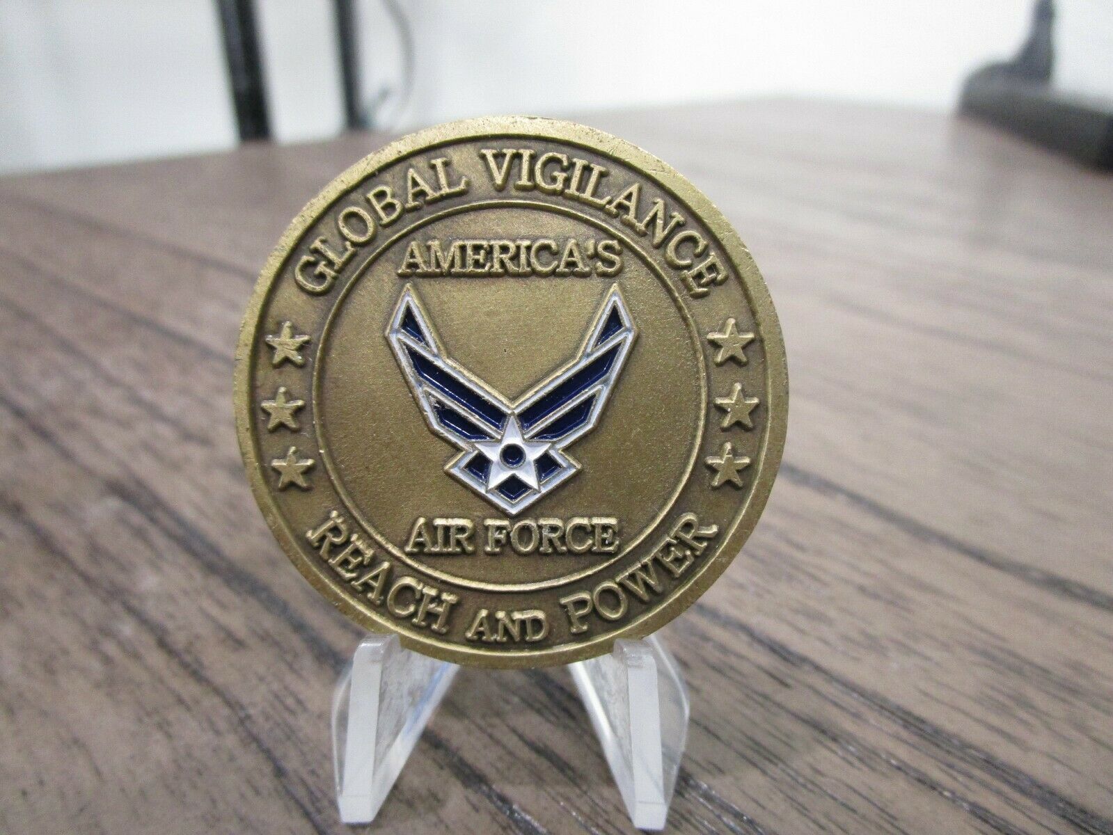 United States Air Force Global Vigilance Challenge Coin #352F - £7.11 GBP