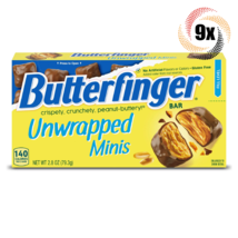 9x Pack | Butterfinger Unwrapped Minis Crunchy Peanut Butter Theater Box | 2.8oz - $36.75 CAD