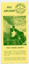 French Lick West Baden &amp; Southern Railway Tunnel Route Railroad Train Br... - £14.24 GBP
