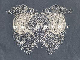 Daughtry Band Shirt Mens 2XL Black VTG 2000s Geometric Heart Design Y2K ... - $28.59