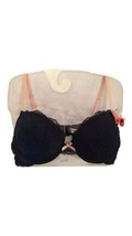 NWT Marilyn Monroe 36C Black Lace Bra Natural Lift Underwire. Msrp $36 - £10.75 GBP