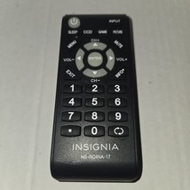 Original Insignia TV remote NSRC4NA17 NS-RC4NA-17 for NS24D510MX17 NS24D... - $130.74 MXN