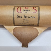 Vintage Piano Player Roll QRS ~ Day Reveries # 60285 - £7.66 GBP