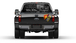 American Flag Camo We The People Patriotic Rear Window Perforated Graphi... - £39.88 GBP