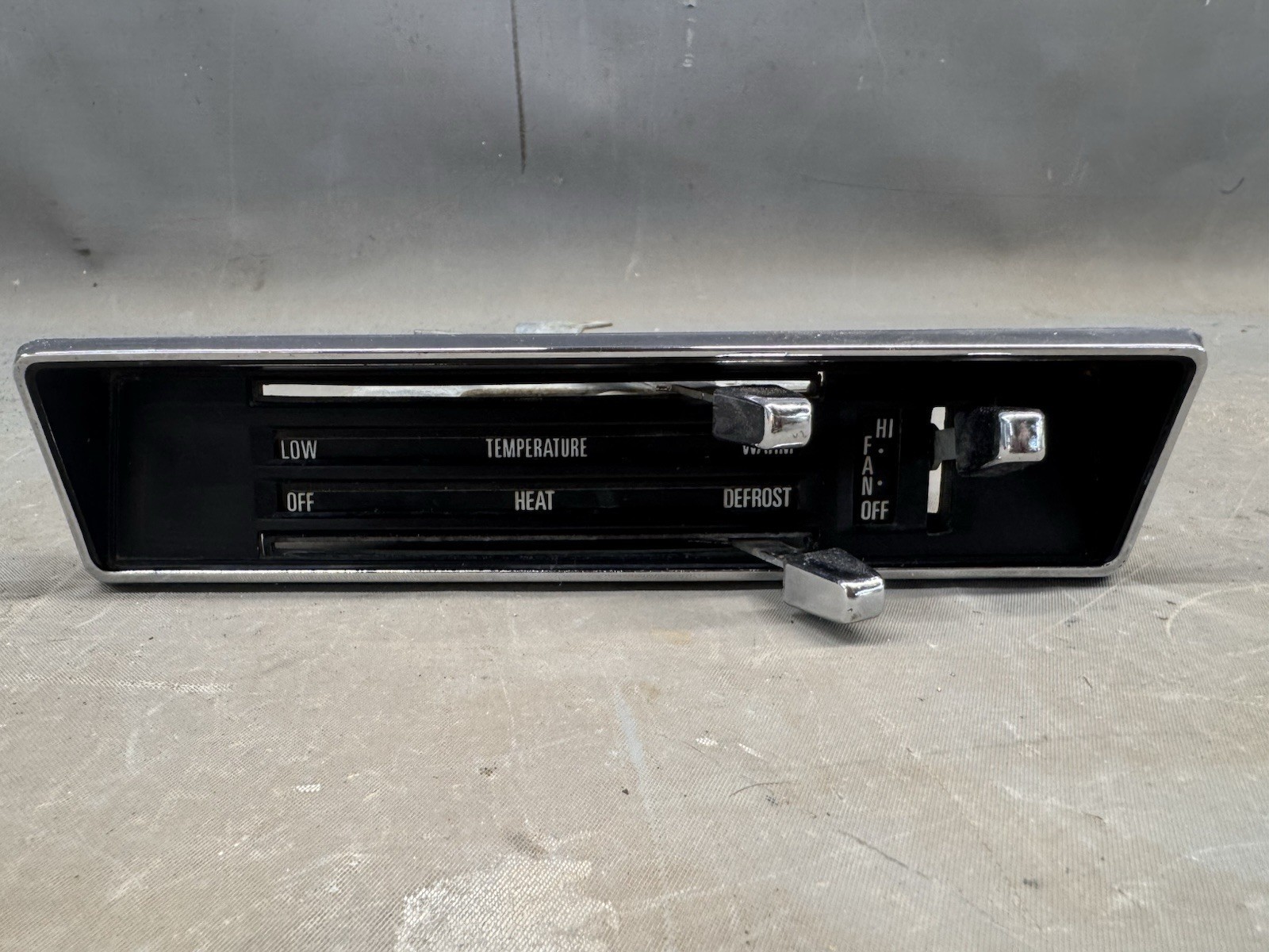 1967-1972 Ford Truck F100 Bronco F200 Dash Heater Controls Vent Levers F... - $140.88