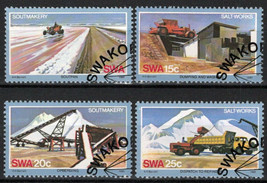 ZAYIX South West Africa SWA 483-486 CTO Industry Salt Making 092022S85M - £1.19 GBP