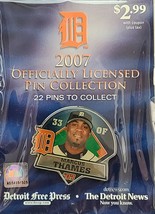 Detroit Tigers 2007 Officially Licensed Pin Collection Marcus Thames #33 - £8.63 GBP