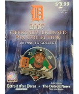Detroit Tigers 2007 Officially Licensed Pin Collection Marcus Thames #33 - £8.59 GBP