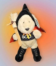 Starbucks Coffee Bearista 2000 Bear Plush Halloween Witch Glows In The Dark - €16,69 EUR