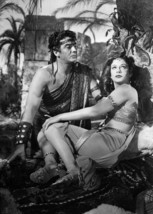 Samson And Delilah Victor Mature Hedy Lamarr lovers 5x7 inch real photo - £4.59 GBP