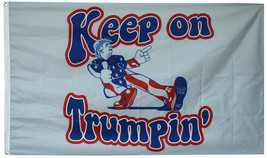 3X5 Keep On Trumpin Make America Great Again Usa Trump 2024 Republican Flag - £15.62 GBP