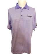 Antigua Desert Dry Men&#39;s Golf Shirt Purple  American Century Championship L - $722.07 MXN
