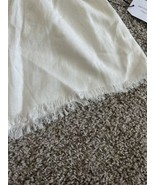 Better Together Smocked Waist Short Size Medium M Linen Blend Cream Ivory - $25.64 CAD