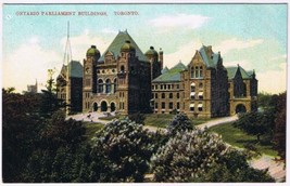 Postcard Ontario Parliament Buildings Toronto Ontario MacFarlane - £2.36 GBP