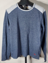 Tommy Bahama Blue Gray Crewneck Pullover Size XL Long Sleeve Sweatshirt - £12.65 GBP