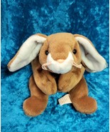 1995 &quot;EARS&quot; The Bunny Rabbit TY Beanie Baby 4th Gen RETIRED - $56.92 MXN