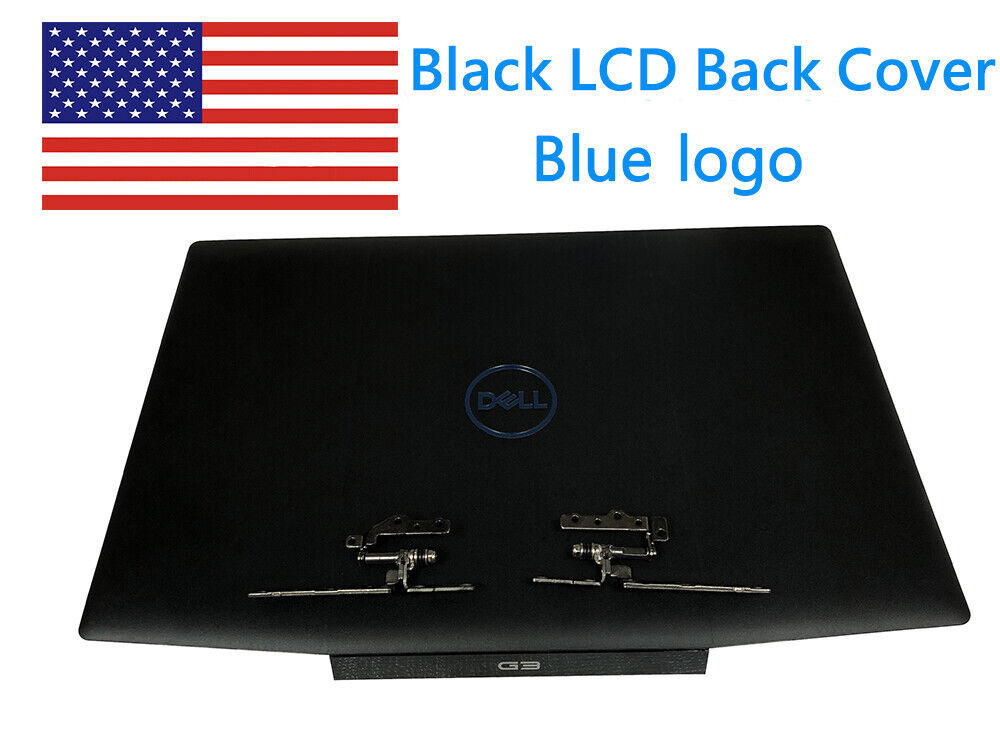 Primary image for New DELL Black LCD Back Cover Top Cover G3 15 3590 0747KP 747KP + Hinges set