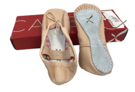 Capezio Girls Daisy Full Sole 205X Ballet Pink Shoes Toddler 6.5 N, New ... - $12.34