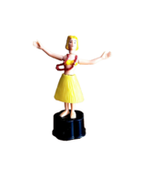 Hula Girl Blue Hawaiians Surf Rock Band Promo 1994 Vintage 4 inch - $28.01 CAD