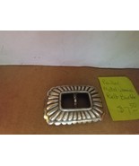 Womens Pewter Metal Silver Tone Belt Buckle - $7.00