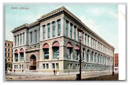 Public Library Building Chicago Illinois IL UNP Unused UDB Postcard W10 - £3.11 GBP