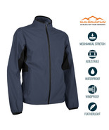 Sun Mountain Golf Monsoon Rain Jacket - Navy Blue / Black - $147.44 CAD
