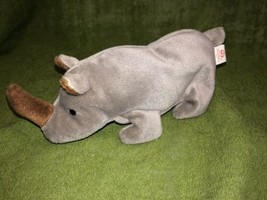 Ty Beanie Baby Spike The Rhinoceros 1996 - Retired - £7.64 GBP