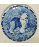 Johnjonsson Old English Sheepdog Plate Denmark Tove Svendsen - $34.24 CAD