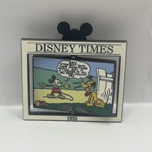 Walt Disney World Disney Times Comic Strip #11 Spinner Pin 3500 Mickey P... - £7.92 GBP