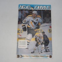 Pittsburgh Penguins Ice Time Game Program 1996-1997 Florida Panthers Vtg - $15.83