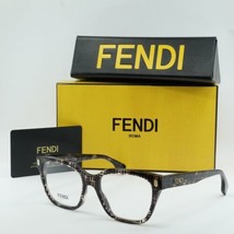 FENDI FE50055I 055 Purple FF Havana 54mm Eyeglasses New Authentic - $176.29