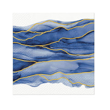Paw 3-Ply Lunch Napkin 33cm - WatercolorWaves - $338.14 MXN