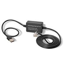 Radar Detector Cable USB to RJ11 Plug Radar Detectors Power Cord Cable Adapter R - £28.76 GBP
