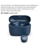 JLab - GO Air POP True Wireless In-Ear Headphones - Black - €25,60 EUR JLab - GO Air POP True Wireless In-Ear Headphones - Black - €25,60 EUR
