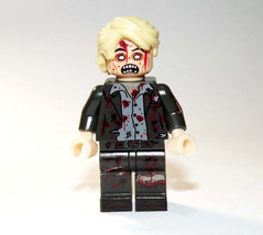 Building Toy Businessman blond Zombie Horror Movie Minifigure US - £5.19 GBP