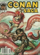 Conan Saga 31 Marvel Comic Book Magazine Nov 1989 - £1.55 GBP